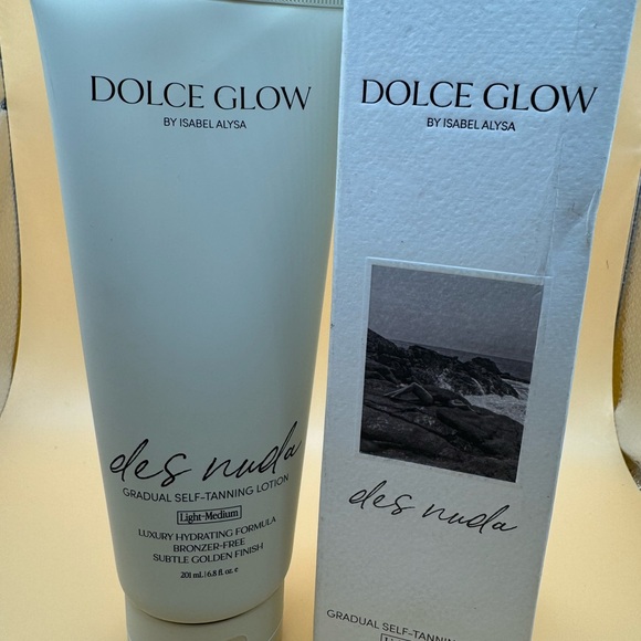 Nib dolce glow by isabel Alysa light- medium gradual self tanning lotion - Picture 5 of 8